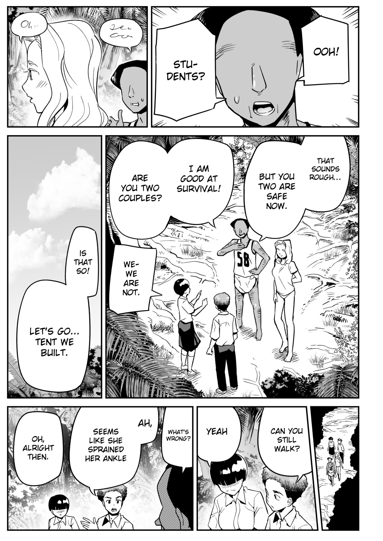 Hentai Manga Comic-Ono-san on an uninhabited island-Read-28